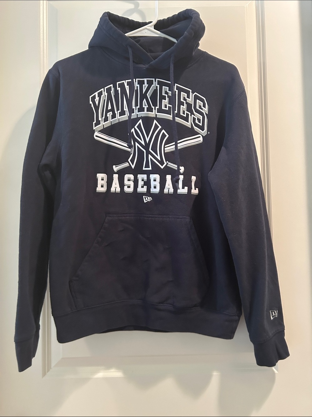 New Era New York Yankees 2 sided Graphic Baseball Pullover Hoodie unisex size S - Picture 12 of 13